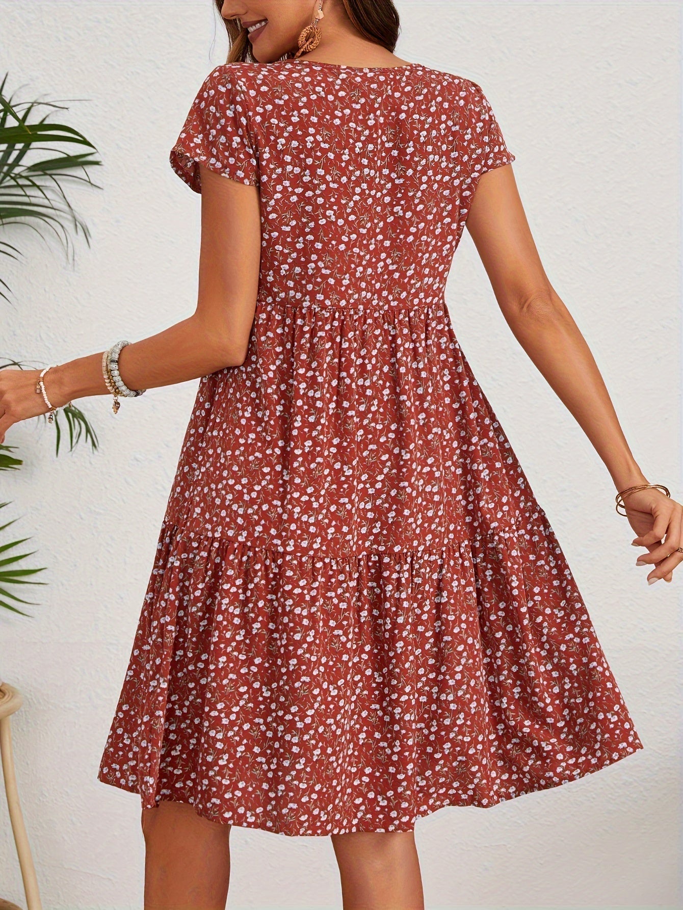 Valeria™ | Sukienka Vintage w Kwiaty