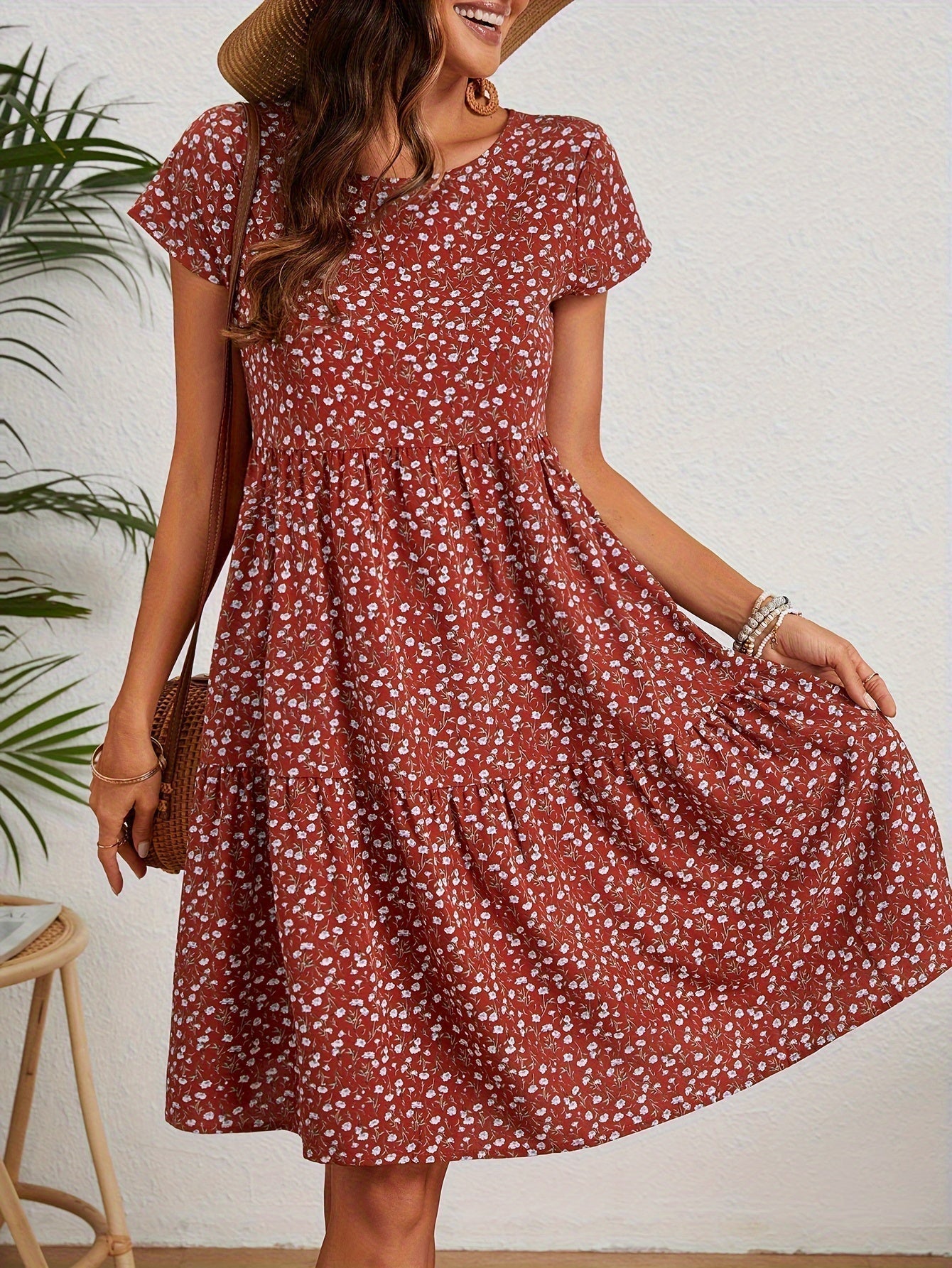 Valeria™ | Sukienka Vintage w Kwiaty