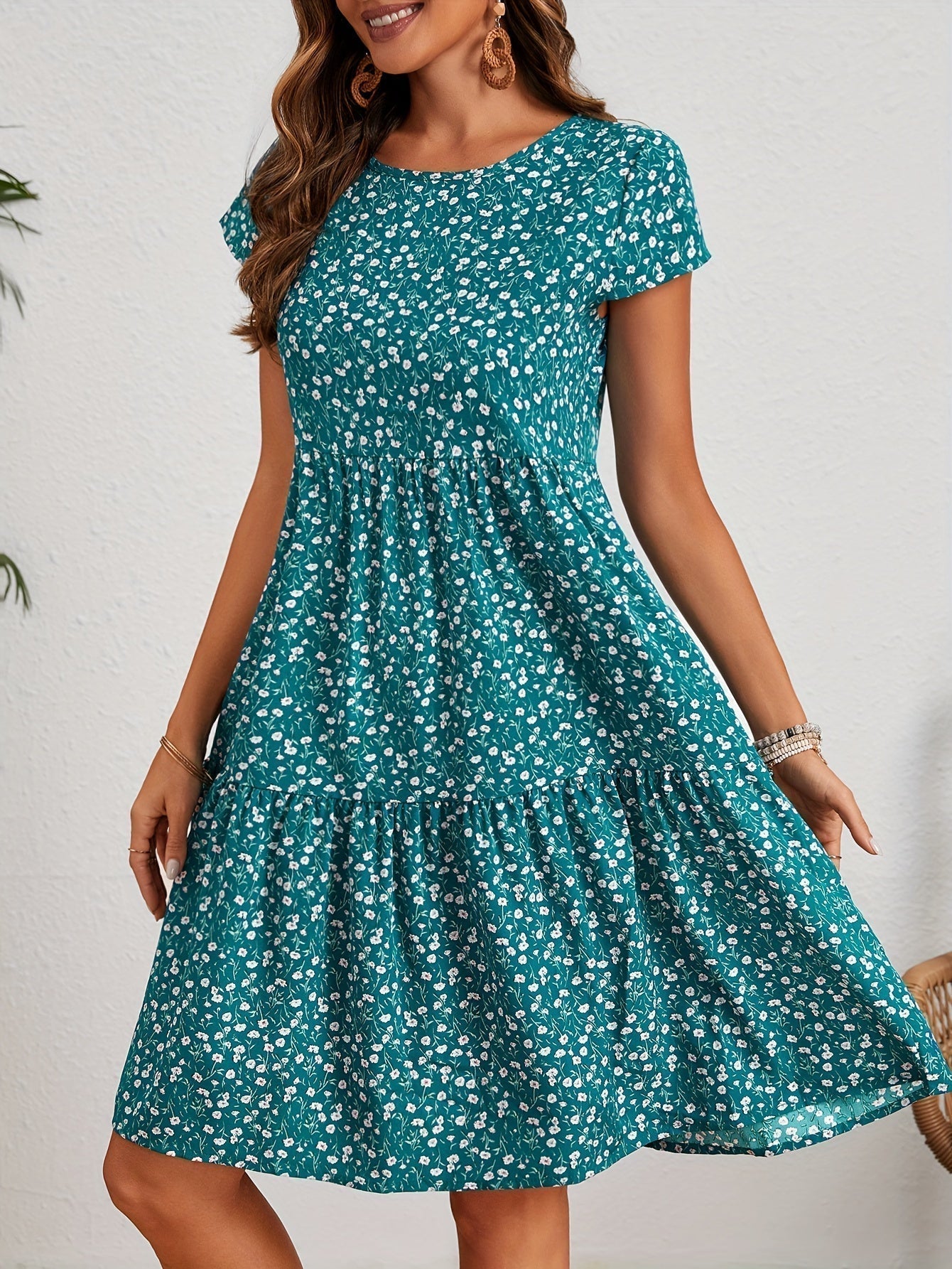 Valeria™ | Sukienka Vintage w Kwiaty