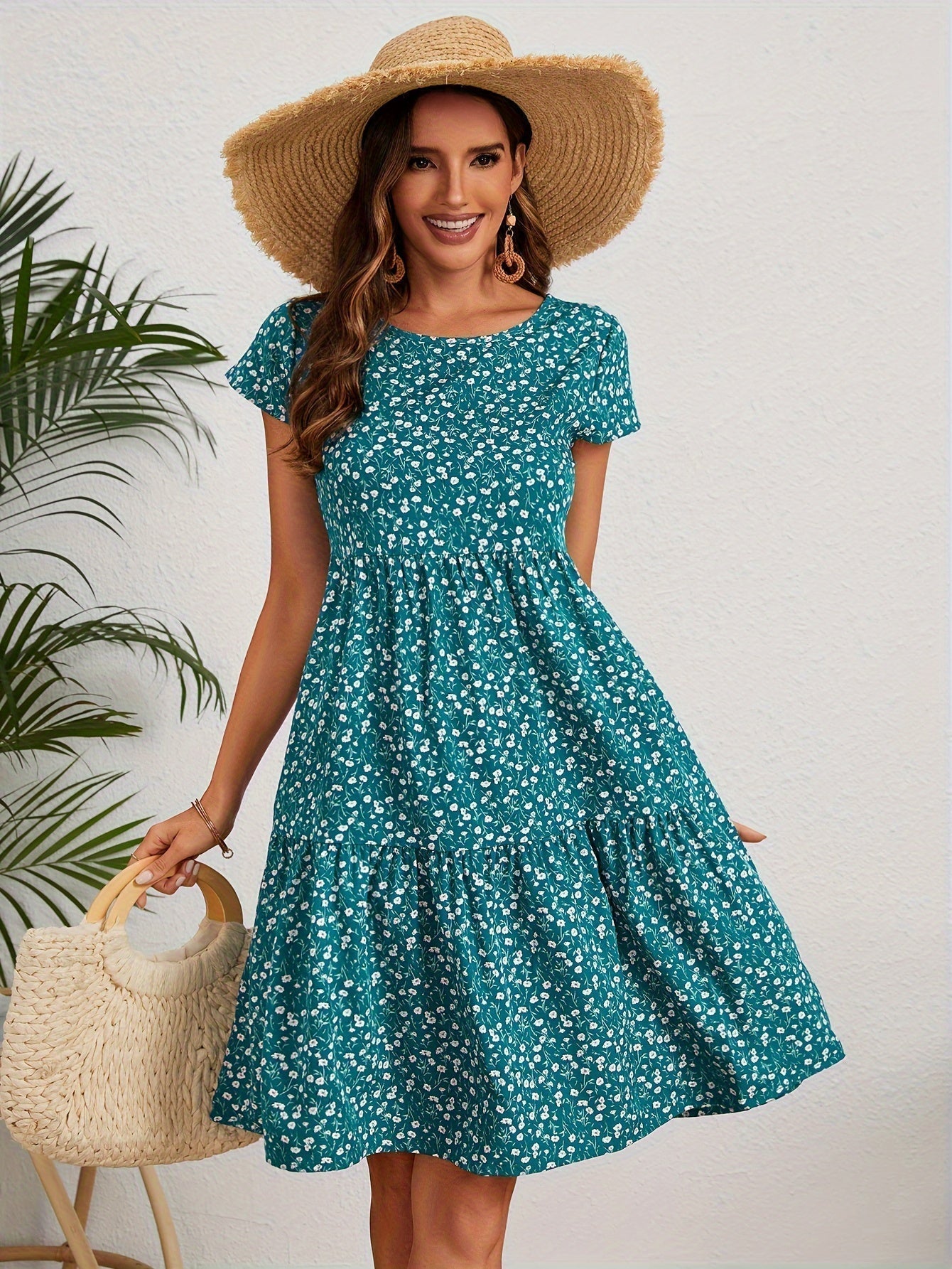 Valeria™ | Sukienka Vintage w Kwiaty