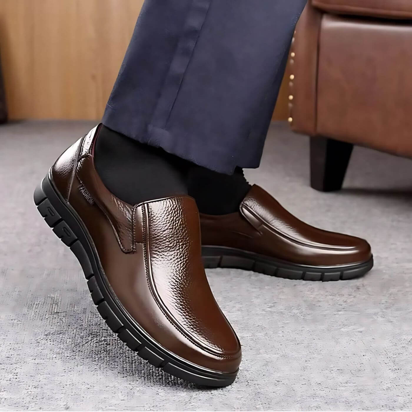 Massimo | duże buty wsuwane