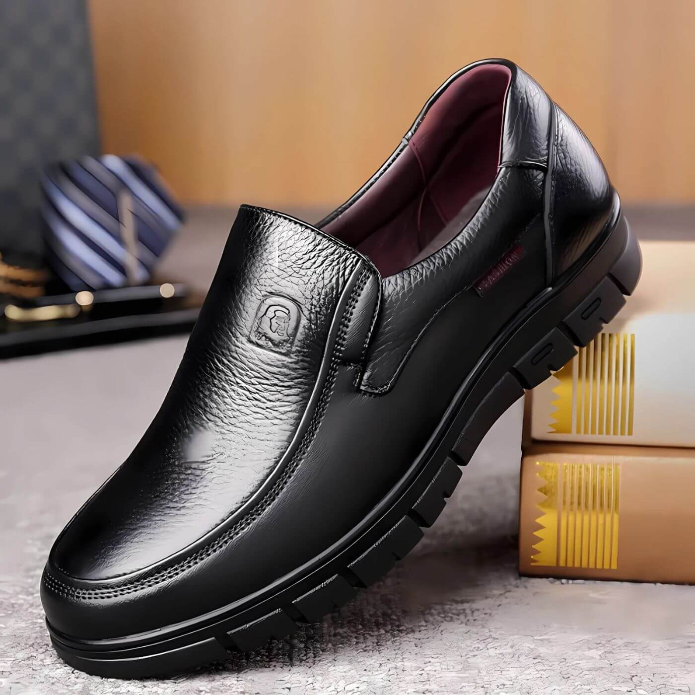 Massimo | duże buty wsuwane