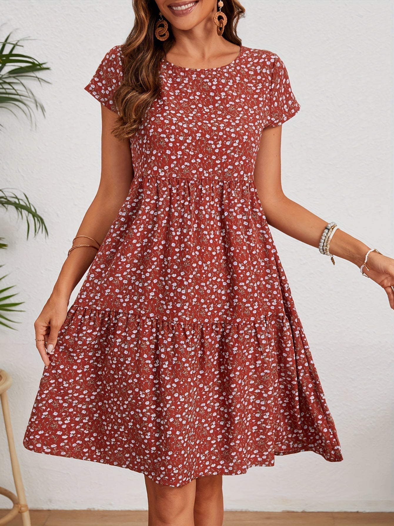 Valeria™ | Sukienka Vintage w Kwiaty
