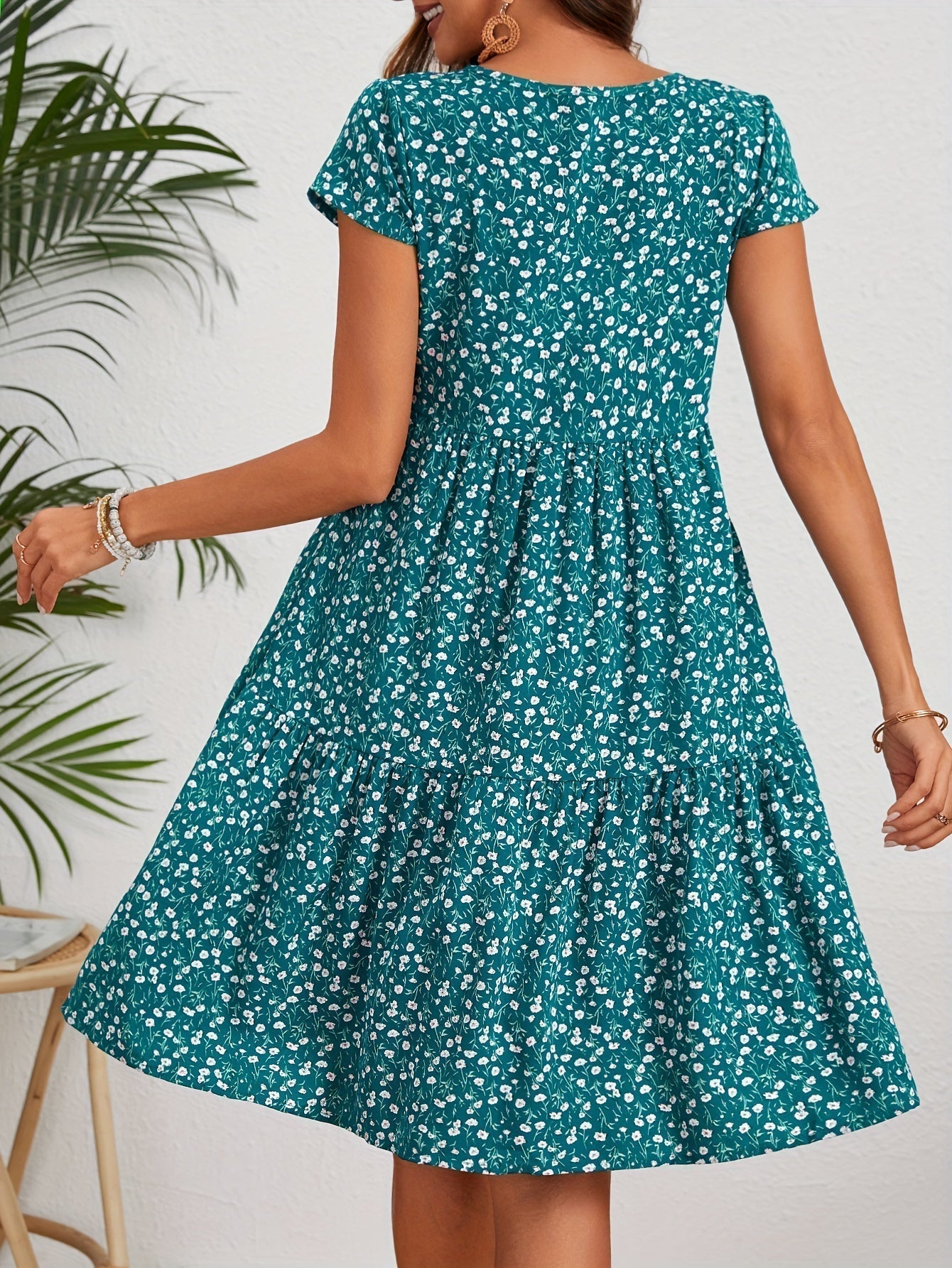 Valeria™ | Sukienka Vintage w Kwiaty