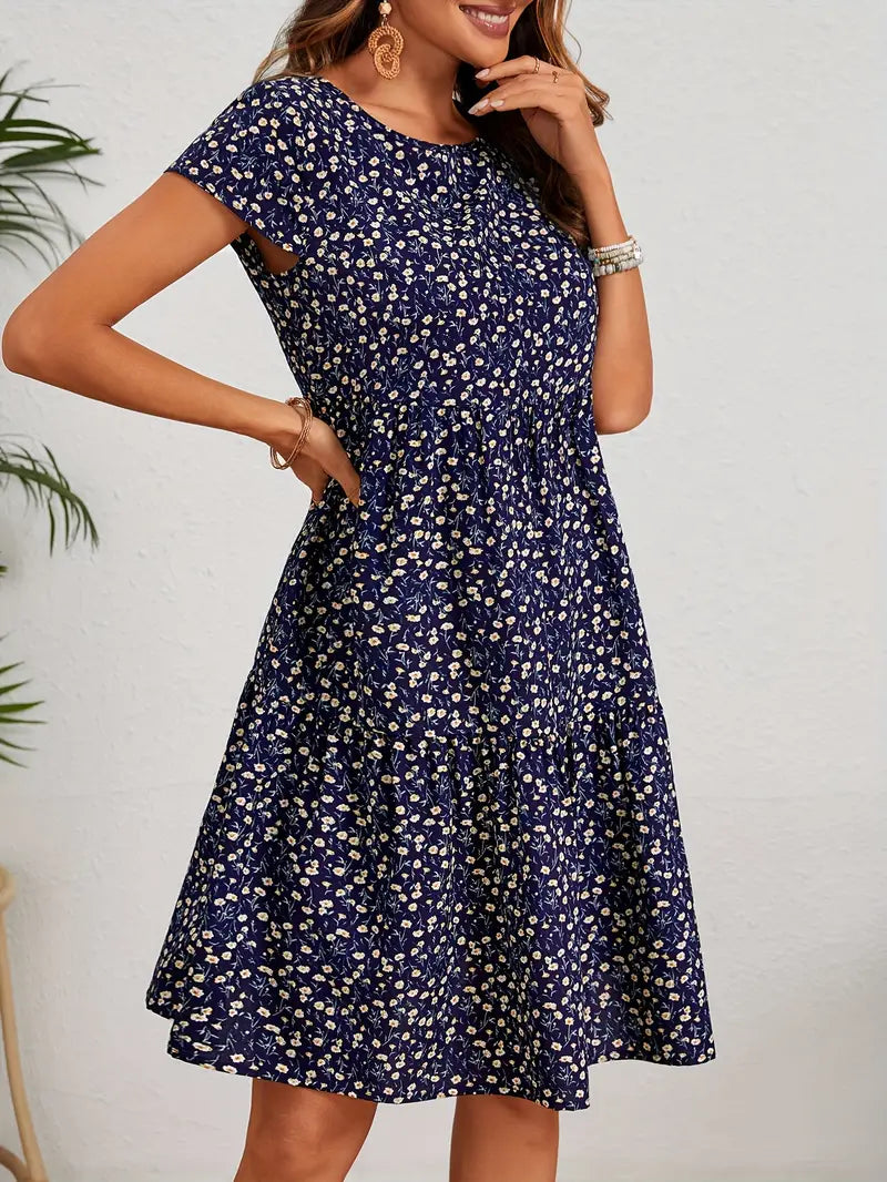 Valeria™ | Sukienka Vintage w Kwiaty