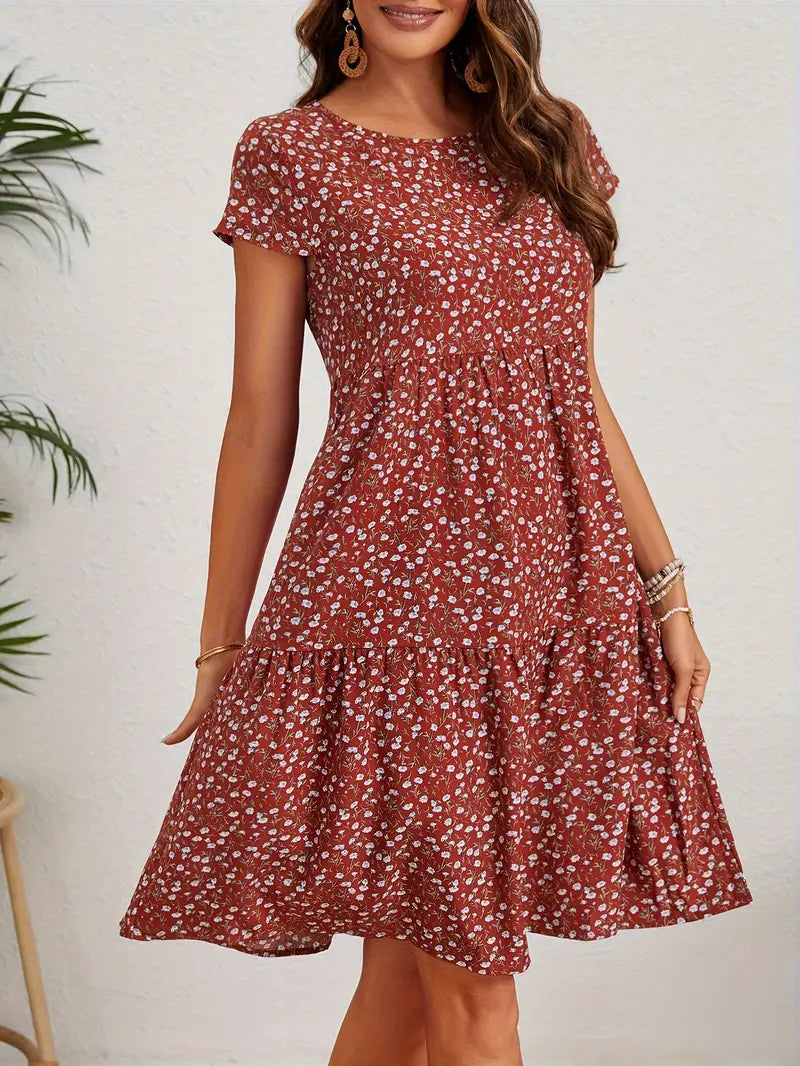 Valeria™ | Sukienka Vintage w Kwiaty