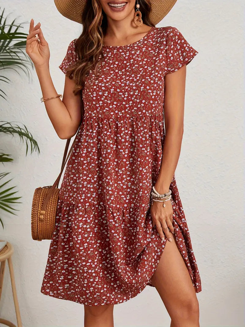 Valeria™ | Sukienka Vintage w Kwiaty