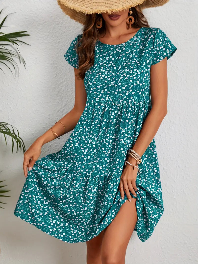 Valeria™ | Sukienka Vintage w Kwiaty