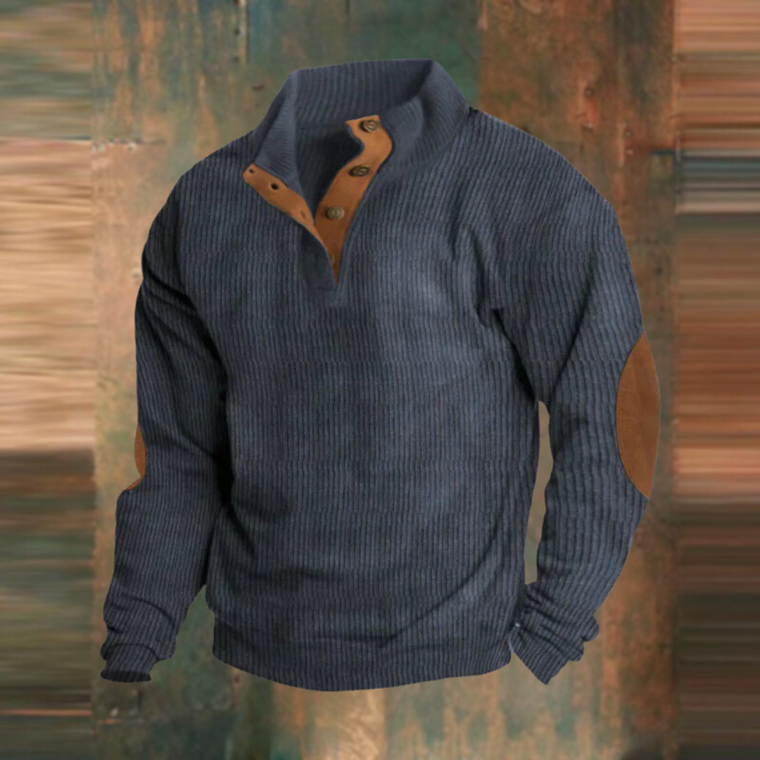 Luther - Wygodny sweter w stylu retro