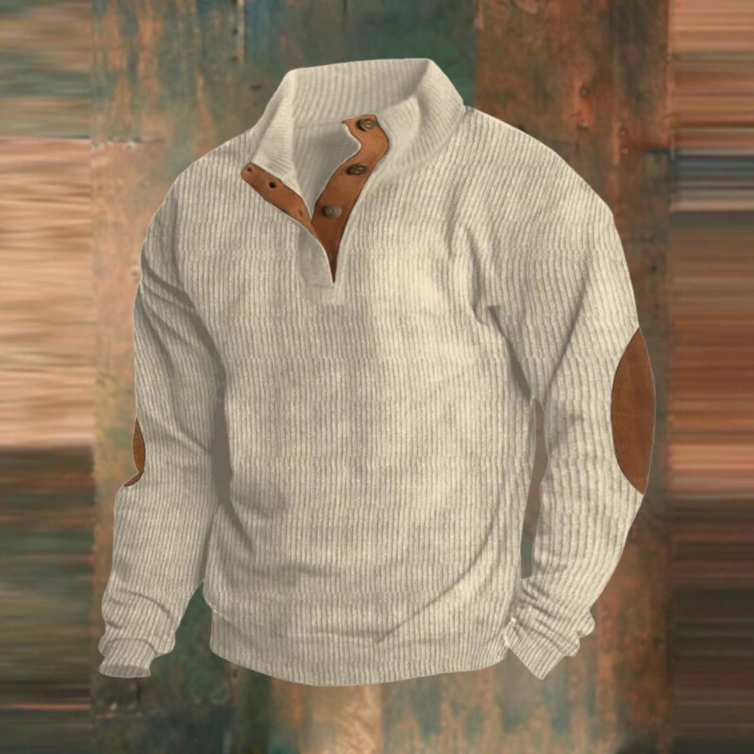 Luther - Wygodny sweter w stylu retro