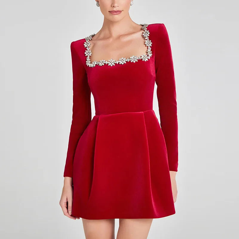 Adelina™ | Sukienka Mini A-Line Chic 
