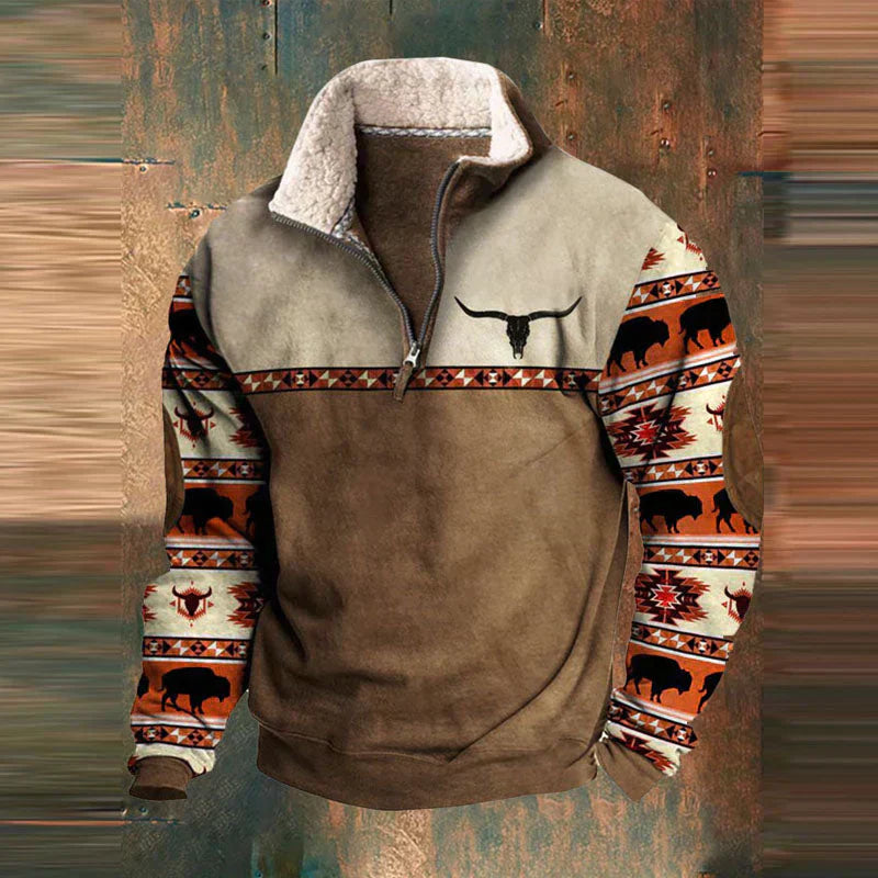 Brody | Sweter z zamkiem zasilającym